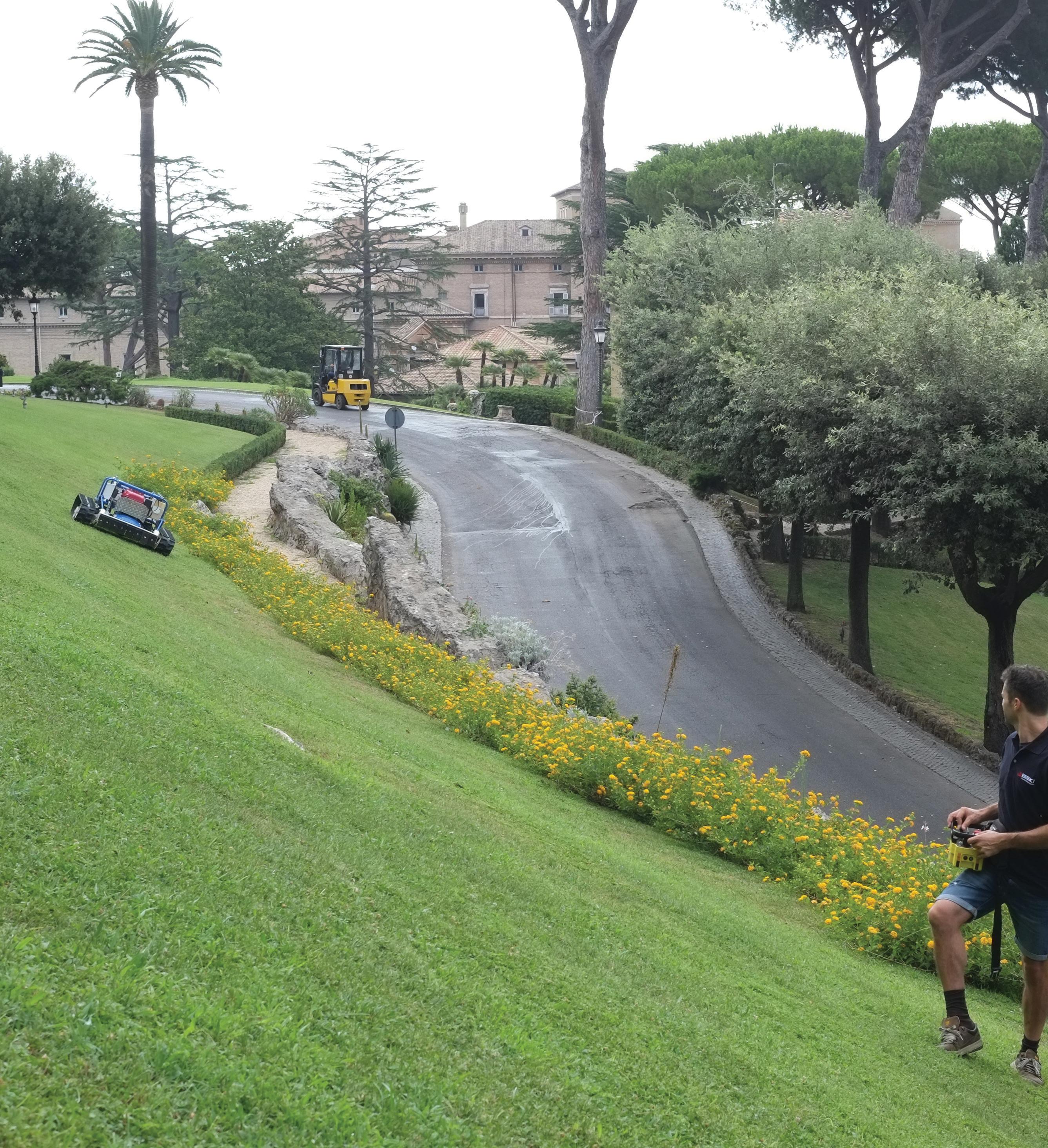 TracMow working in a representative setting